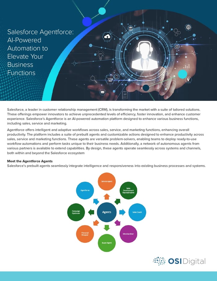 White Paper: Salesforce Agentforce: AI-Powered Automation to Elevate Your Business Functions